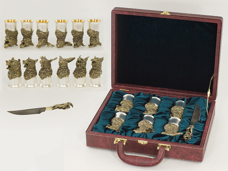 Подарочный набор "Трофейный" в кейсе