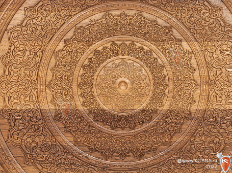 Нарды резные из массива дуба, 58х63см.