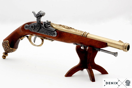 Пистолет с капсюльным ударным замком Брешия (Италия, 1825 г.)