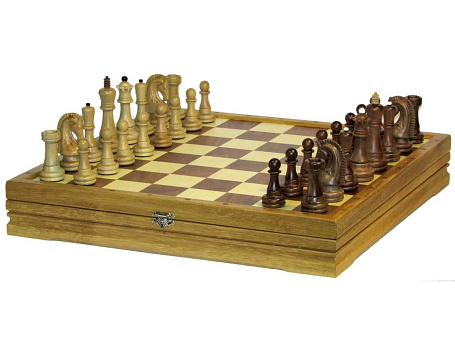 Шахматы классические стандартные (высота короля 10см.)