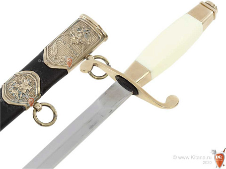 Кортик Росгвардия в футляре (с персональной гравировкой)