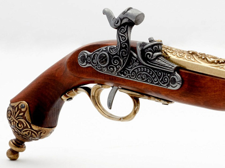 Пистолет с капсюльным ударным замком Брешия (Италия, 1825 г.)