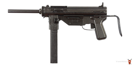 Пистолет-пулемёт M3 "GREASE GUN", США, 1942г. (макет, ММГ)