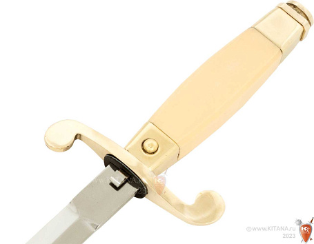 Кортик офицерский "ГРУ" в футляре (бук)