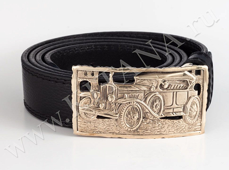 Ремень, пряжка "Автомобиль "