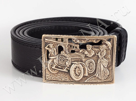Ремень, пряжка "Ретро"