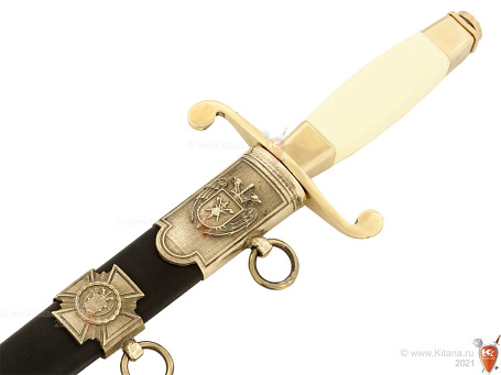 Кортик ФСО офицерский в футляре (лак)
