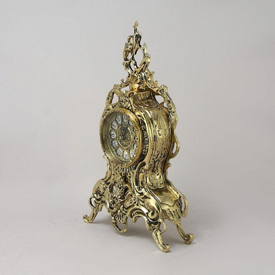 Часы каминные "Дон Жуан Кришта", золото