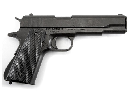 Пистолет M1911A1 калибр .45, США 1911 г. (макет, ММГ)