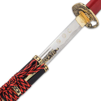 Катана "Шиматцу" с кинжалами когаи и козука