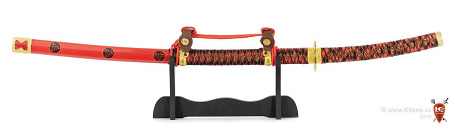 Тати (яп. 太刀) — японский меч (красный)