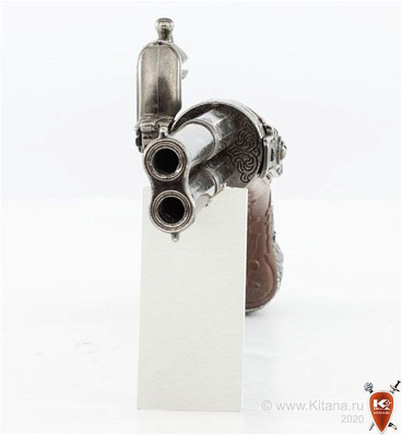 Пистоль 2-х ствольный (Франция, XVIII в.)