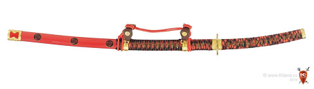 Тати (яп. 太刀) — японский меч (красный)