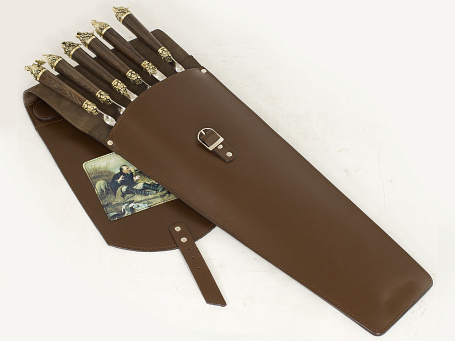 Шампуры (6шт.) "Мечта Охотника" в колчане