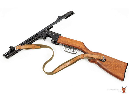 Пистолет-пулемёт Шпагина (ППШ) с ремнем (макет, ММГ)