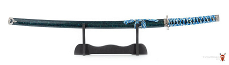 Катана, самурайский меч, на подставке