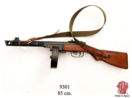 Макет пистолета-пулемёта Шпагина (ППШ) с ремнем (макет, ММГ)