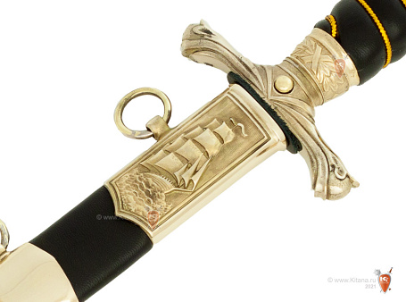 Кортик ВМФ в футляре наградной