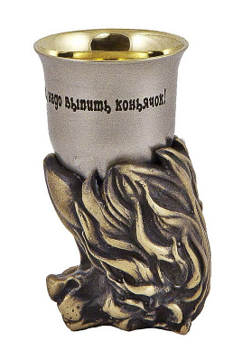 Стопка-перевертыш "Лев"