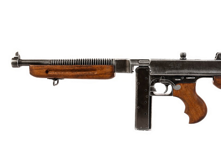 Автомат Томпсона M1A1 состаренный, армия США (макет, ММГ)