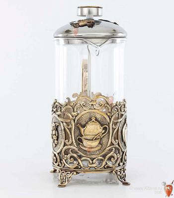 Френч-пресс "Чай" (600мл.) в футляре