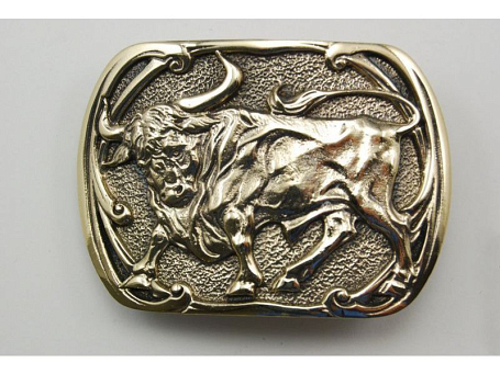 Пряжка "Бык"