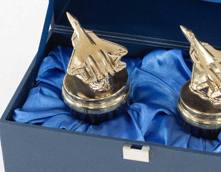 Штрафные стопки "СУ-57" (2шт.) в футляре