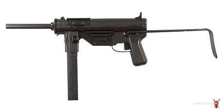 Пистолет-пулемёт M3 "GREASE GUN", США, 1942г. (макет, ММГ)