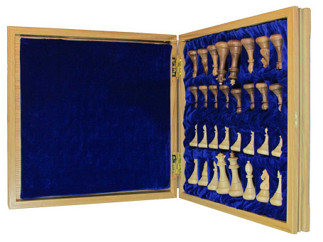 Шахматы классические стандартные утяжеленные (высота короля 10см.)