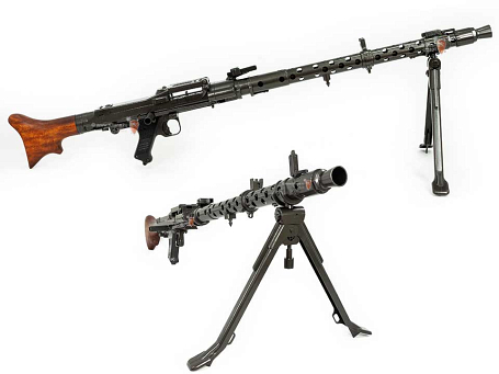 Немецкий пулемёт времён Второй мировой войны (макет, ММГ)