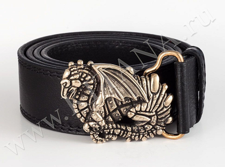 Ремень, пряжка "Дракон"